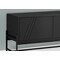 Monarch Specialties Tv Stand, 60 Inch, Console, Storage Cabinet, Living Room, Bedroom, Black Laminate I 2734 - alternate 4
